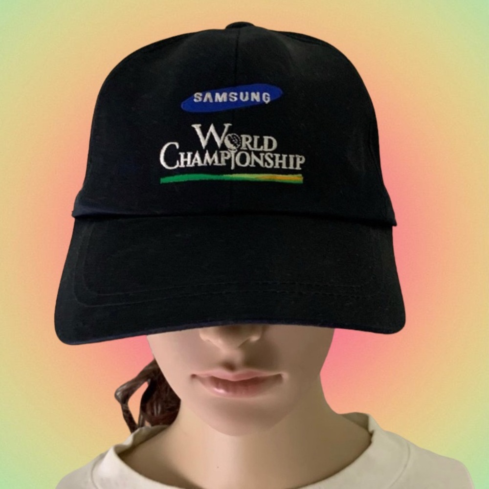 Vintage 90s Samsung World Championship Astra Embroidered Dad Hat Strapba…
